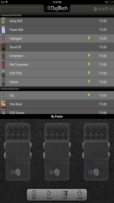 DigiTech Stomp Shop應用截圖