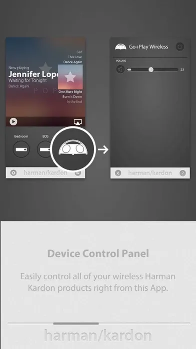 Captures d'écran de Harman Kardon Remote