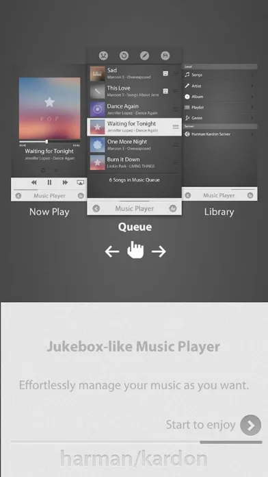 Captures d'écran de Harman Kardon Remote
