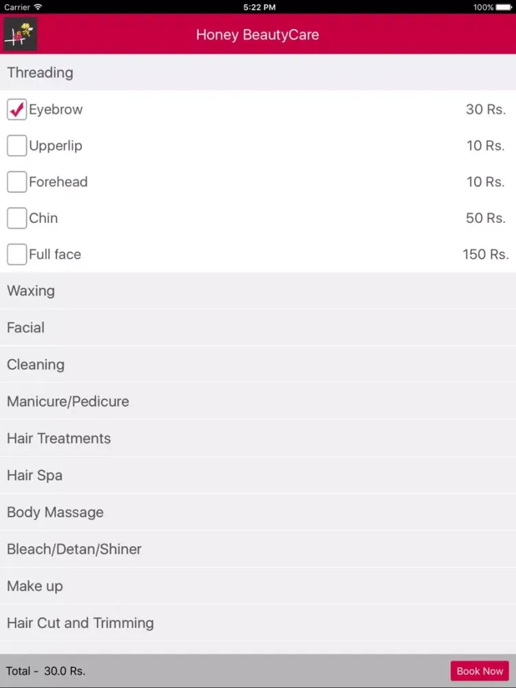 Honey Beauty Care iPad  سکرین شاٹس