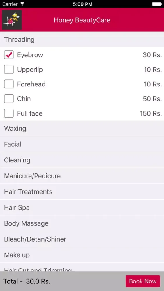 Honey Beauty Care سکرین شاٹس