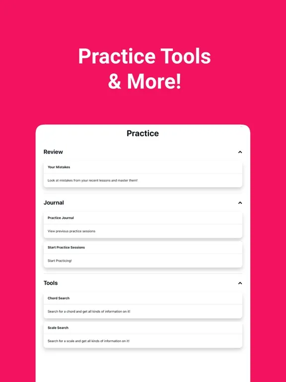 Capturas de tela do Harmonia - Music Lessons iPad 