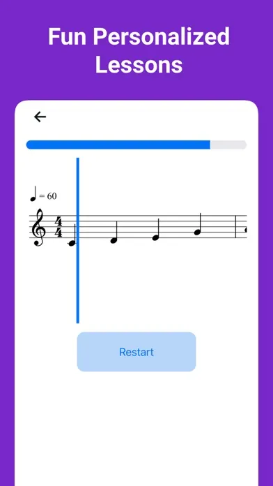 Capturas de tela do Harmonia - Music Lessons