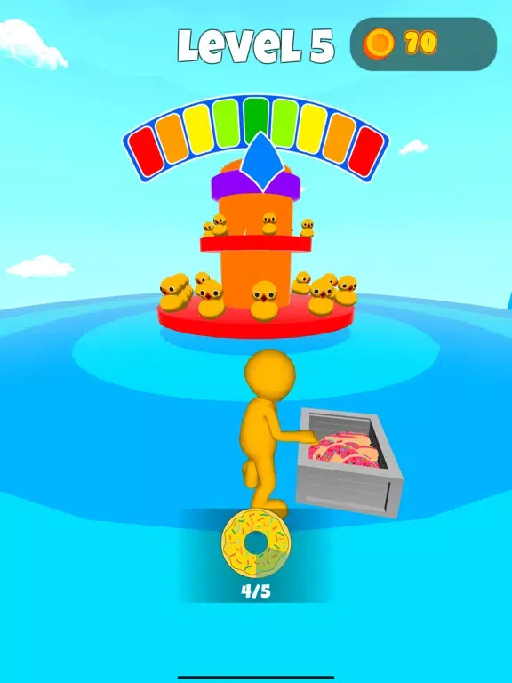 Capturas de tela do Donut Master 3D iPad 