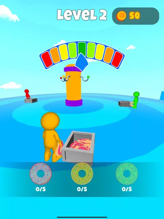 Capturas de tela do Donut Master 3D iPad 