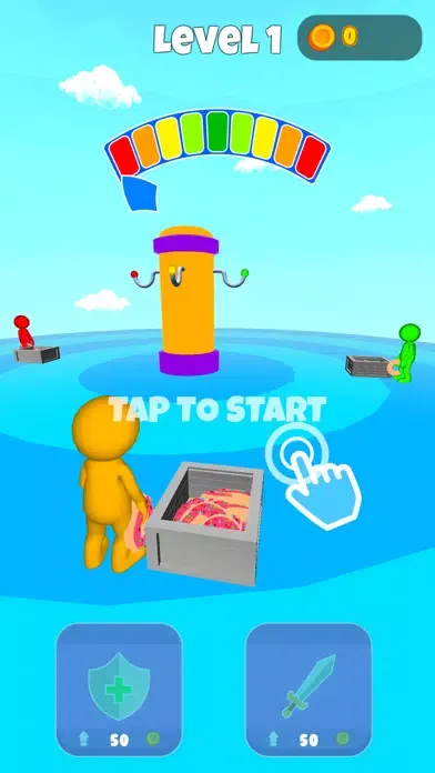 Capturas de tela do Donut Master 3D