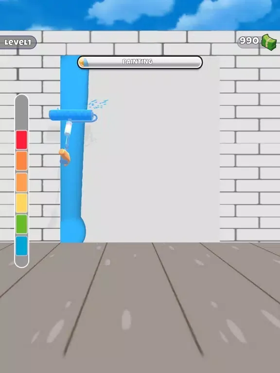 Ảnh chụp màn hình của Paint Idle iPad 