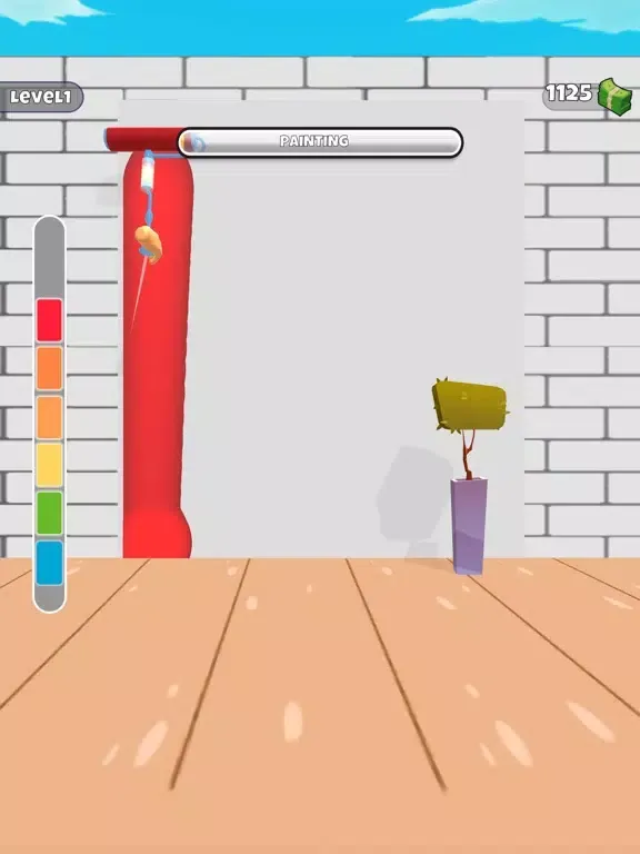 Ảnh chụp màn hình của Paint Idle iPad 
