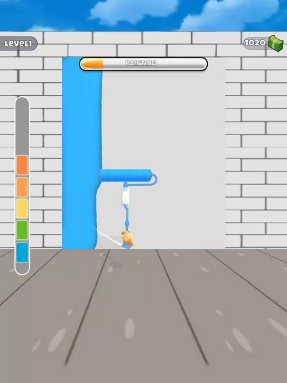 Ảnh chụp màn hình của Paint Idle iPad 