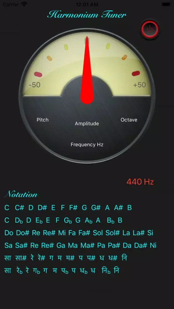 Harmonium Tuner سکرین شاٹس