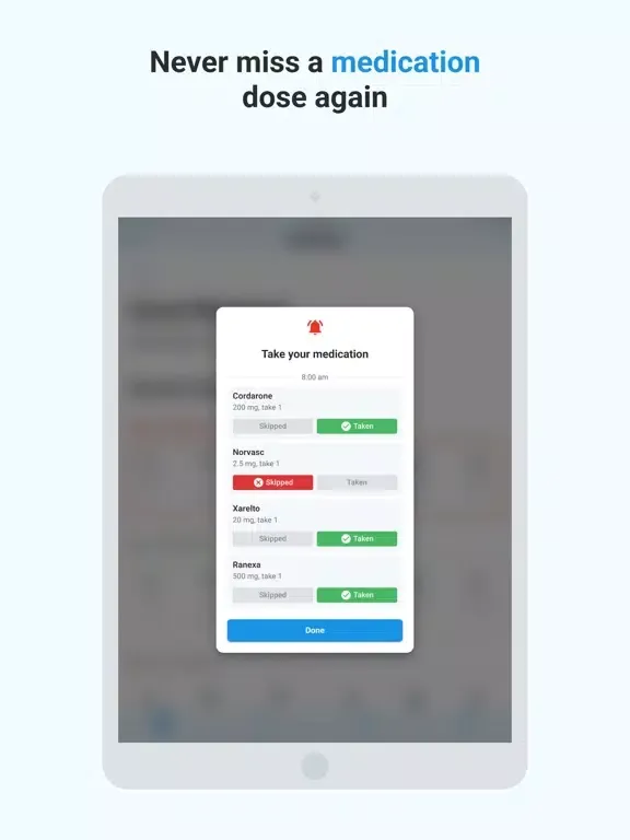Harmonize Health iPad  Screenshots