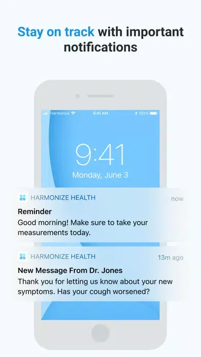 Harmonize Health Screenshots