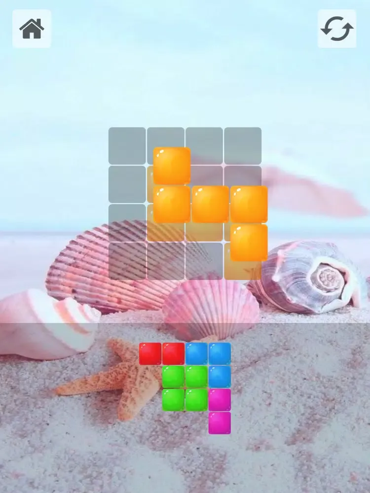 تصاویر Block Puzzle - Sweet Candy iPad 