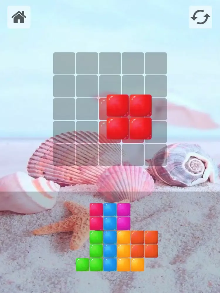 تصاویر Block Puzzle - Sweet Candy iPad 