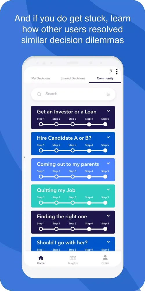 Harmony Decision Maker سکرین شاٹس