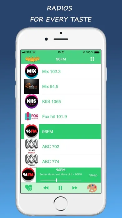 Tangkapan skrin Radio Australia - Live !!