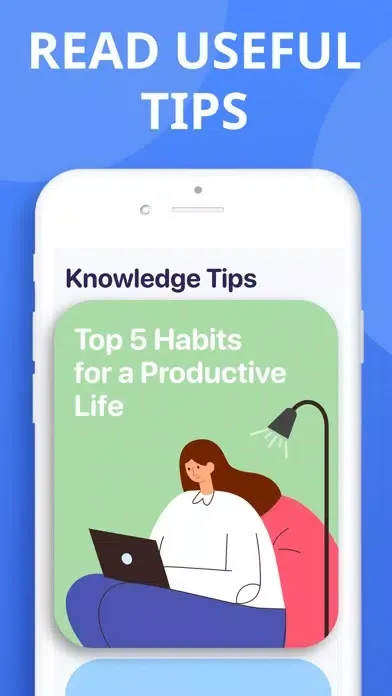 Capturas de tela do Hygiene Tracker