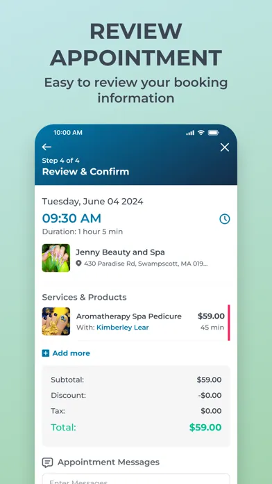 Booked by Aurora Screenshots