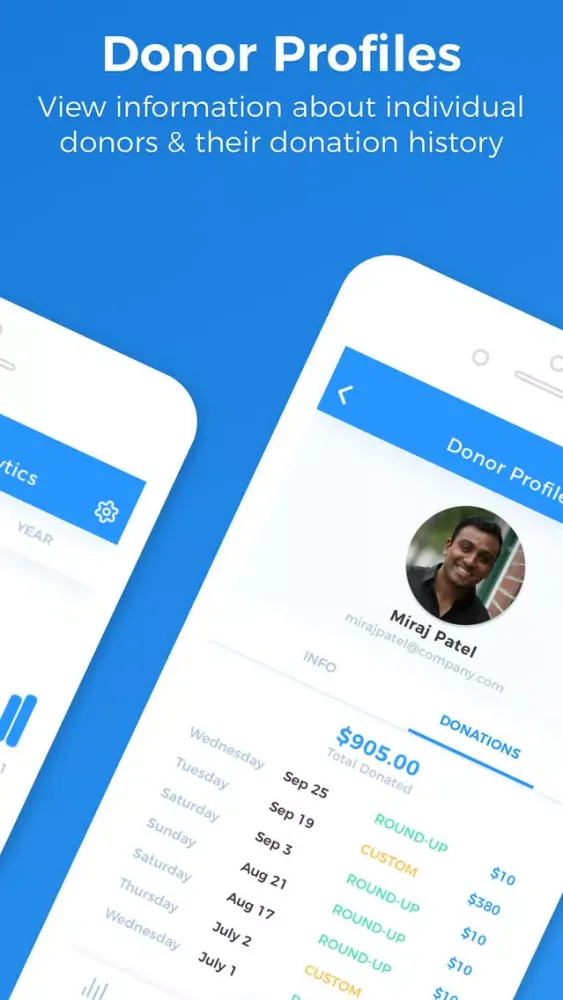 Captures d'écran de Harness Admin App