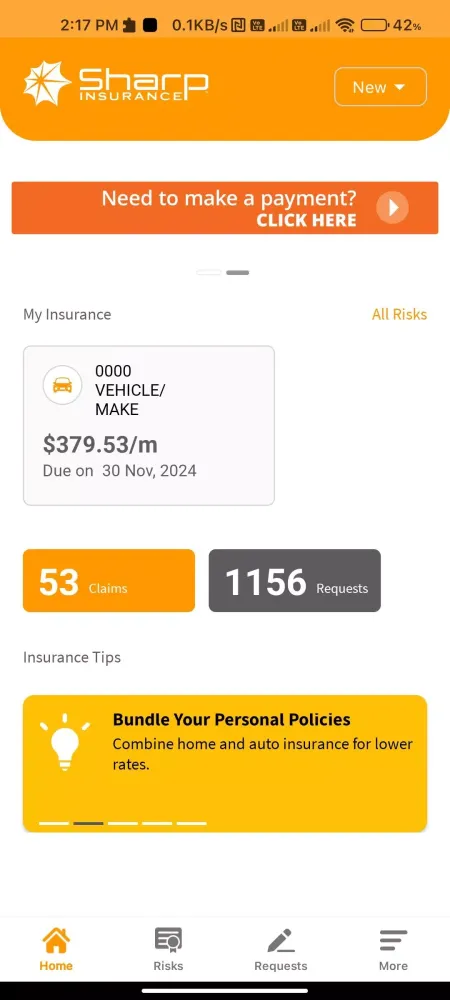 mySharp by Sharp Insurance Screenshots