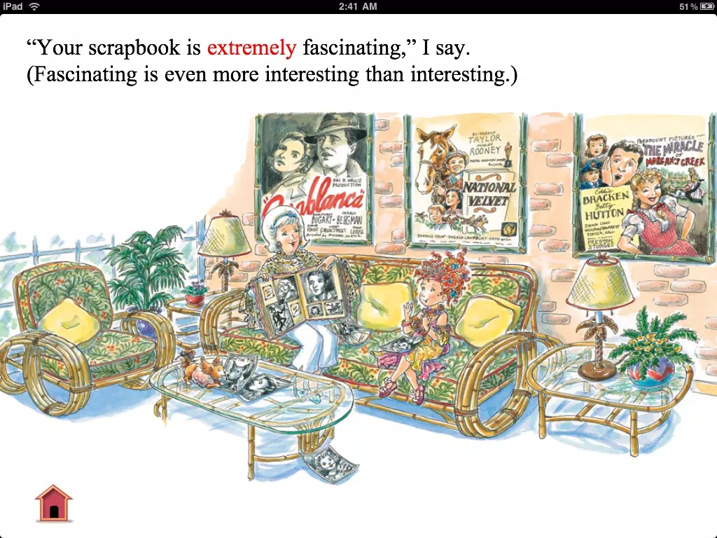 Screenshot di Fancy Nancy and the Late, Late, LATE Night iPad 