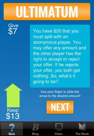 SuperFreakonomics: Are You Greedy?应用截图