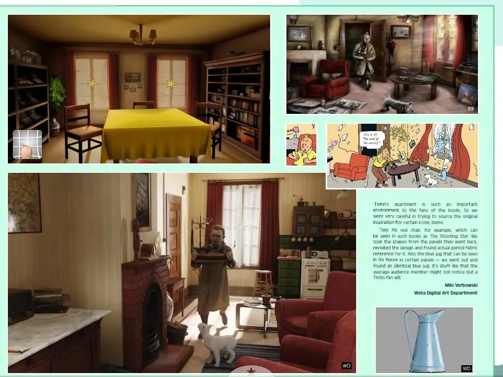 تصاویر The Art of the Adventures of Tintin iPad 