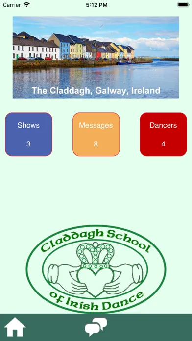Captures d'écran de Claddagh School of Irish Dance