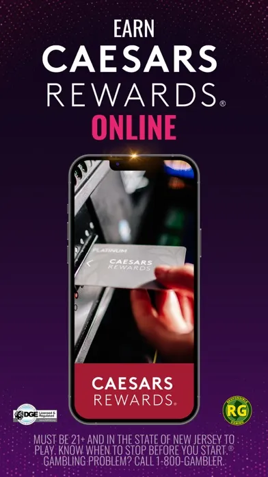 Harrah’s Online Casino NJ Screenshots
