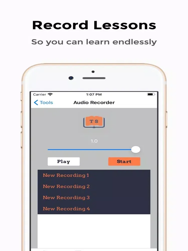ภาพหน้าจอของ Teacher Sweets Student iPad 
