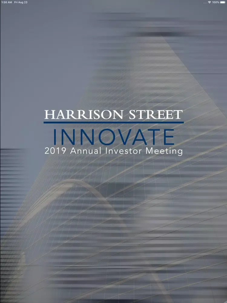 Harrison Street iPad 應用截圖