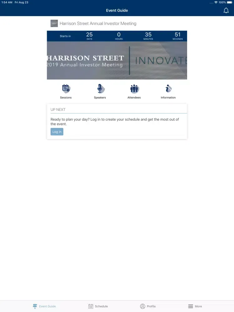 Harrison Street iPad 應用截圖