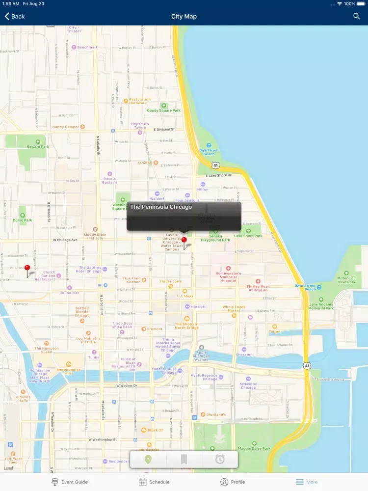 Harrison Street iPad 應用截圖