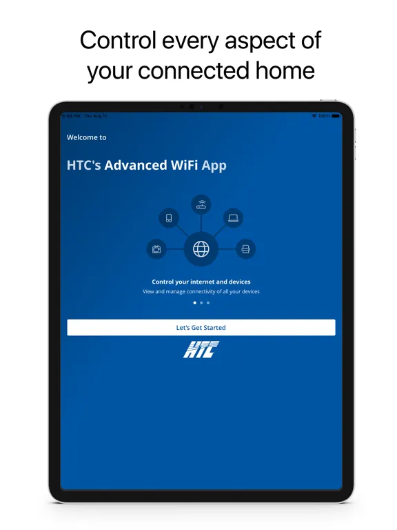 HTC's Advanced WiFi App iPad  Screenshots