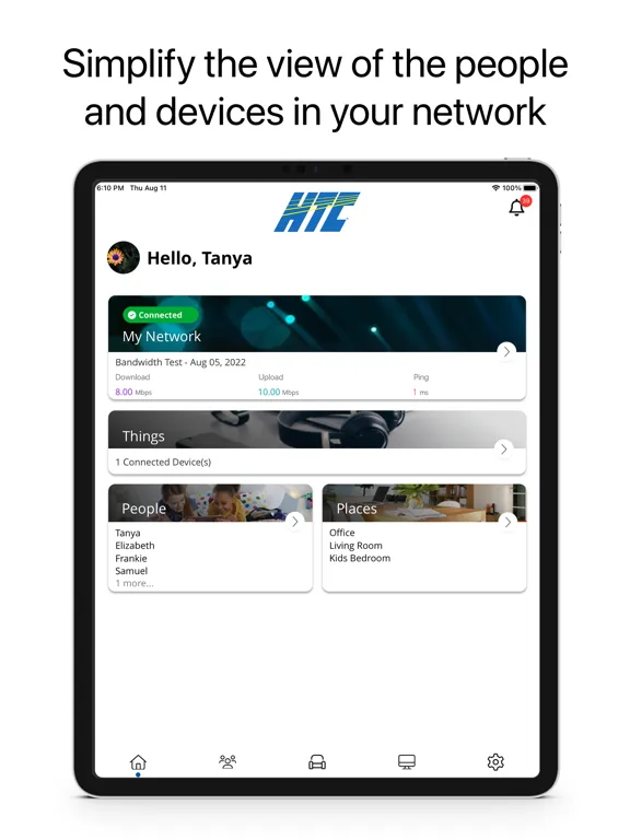 HTC's Advanced WiFi App iPad  Screenshots