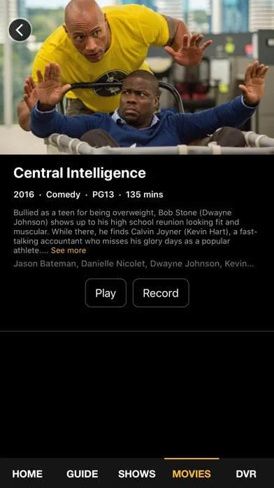 Скриншоты HTC TV NOW