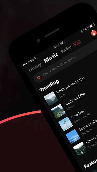 Capturas de pantalla de ElfSounds - Music Player