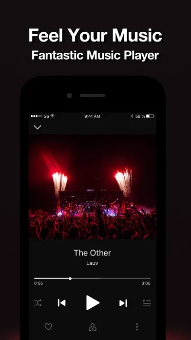 Capturas de pantalla de ElfSounds - Music Player