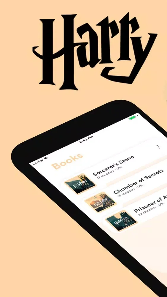 Harry Potter: 3 audiobooks 스크린샷