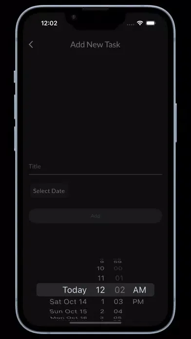 Capturas de tela do Task Mate - TODO App