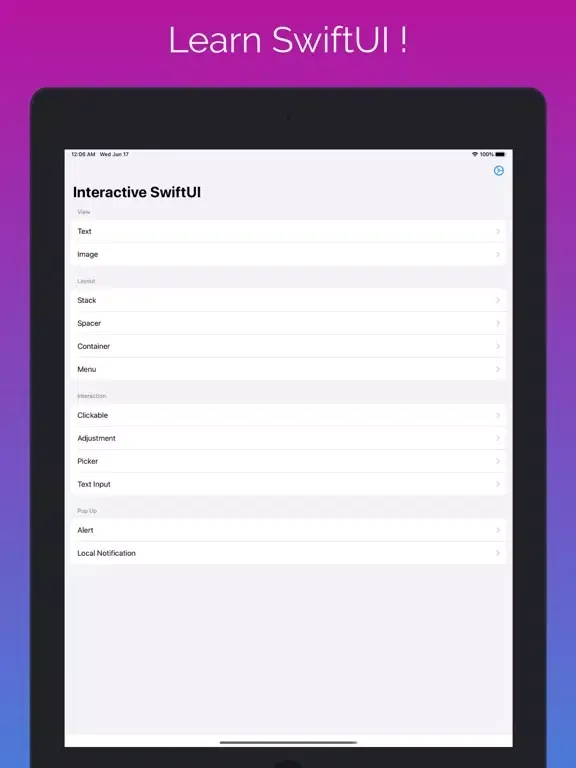 Capturas de pantalla de Design UI by Coding - Tutorial iPad 
