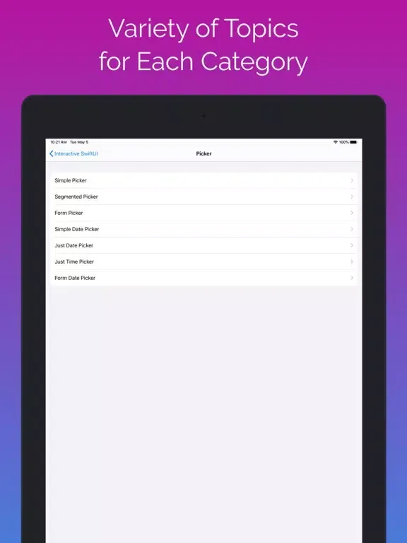 Capturas de pantalla de Design UI by Coding - Tutorial iPad 