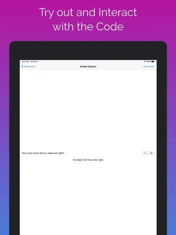 Capturas de pantalla de Design UI by Coding - Tutorial iPad 