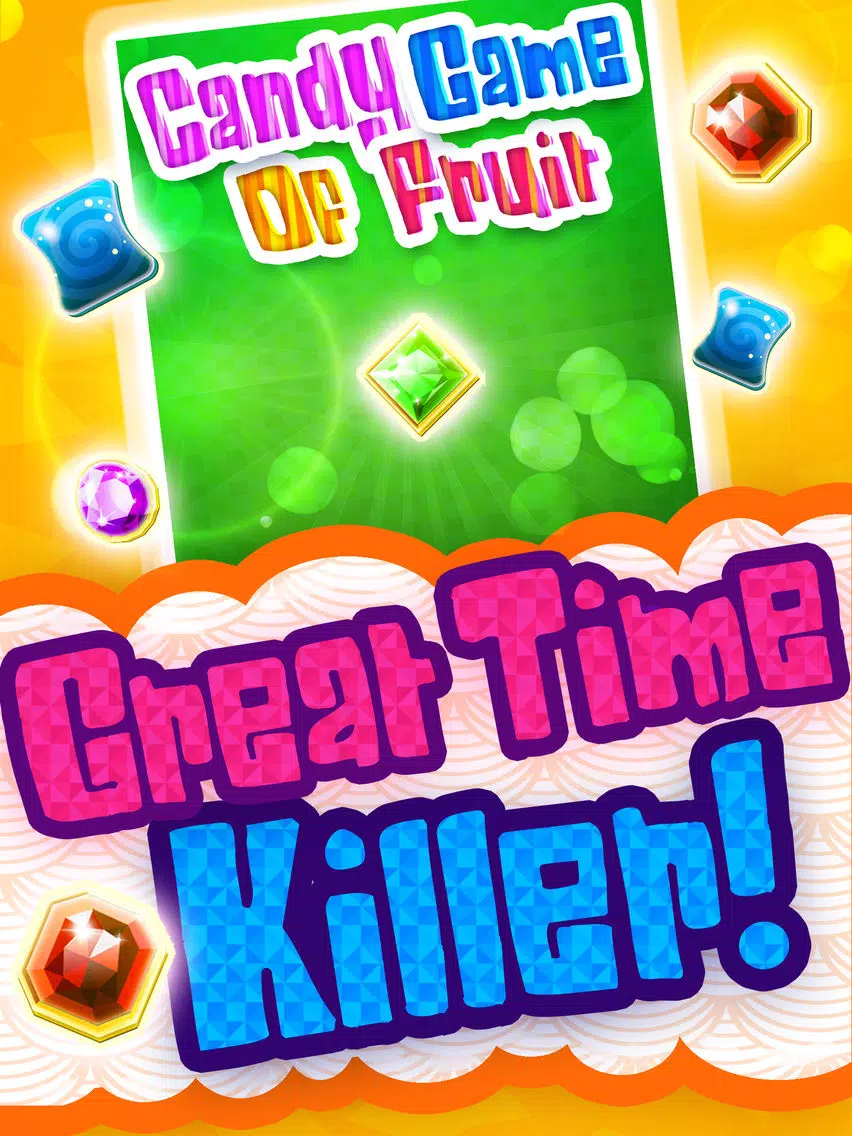 Candy Game Of Fruit - Mania Of Match 3 Puzzle iPad  स्क्रीनशॉट