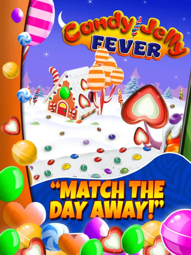 ภาพหน้าจอของ Candy Jelly Fever iPad 