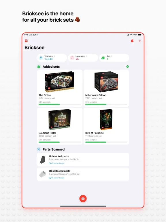 Bricksee iPad  Ekran Görüntüleri