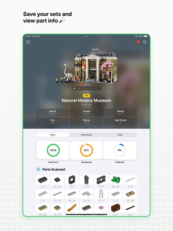 Bricksee iPad  Ekran Görüntüleri
