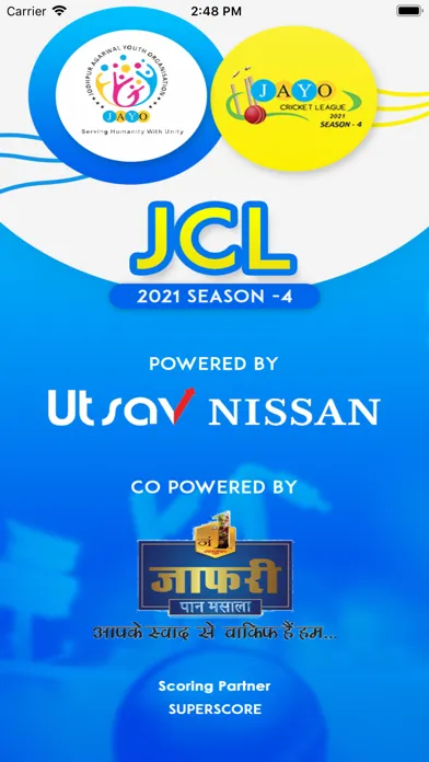 Capturas de tela do Jayo Cricket League