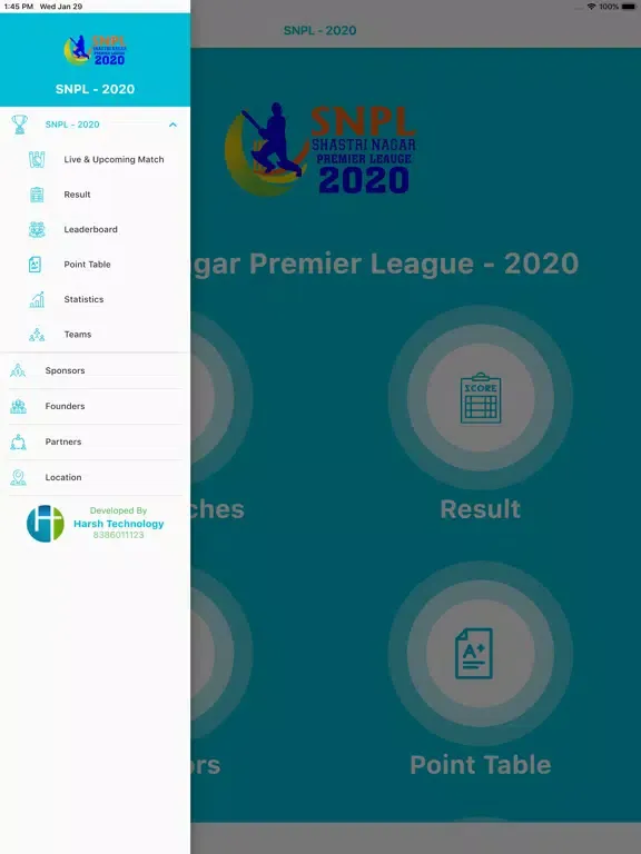 SNPL Shastri Nagar Pre. League iPad Screenshots