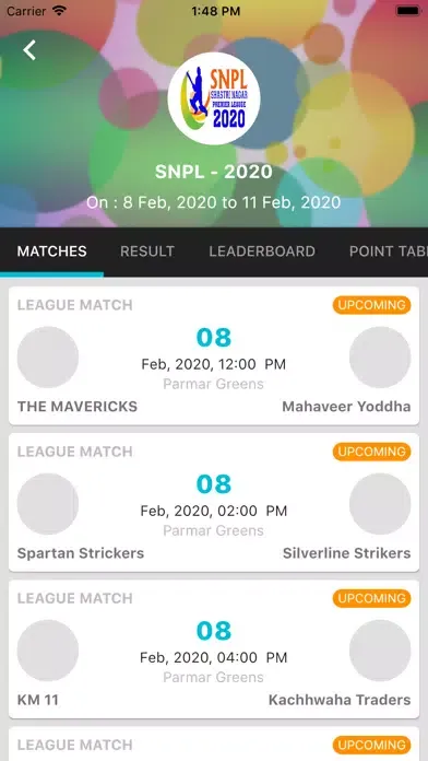 SNPL Shastri Nagar Pre. League Screenshots
